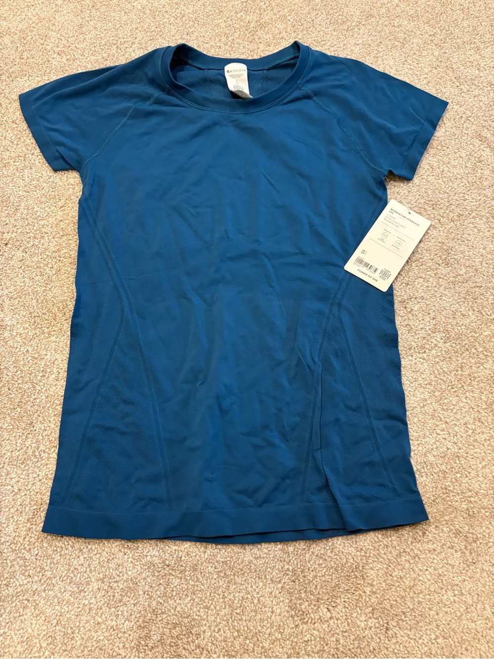 New Athleta Momentum Seamless Tee size Small